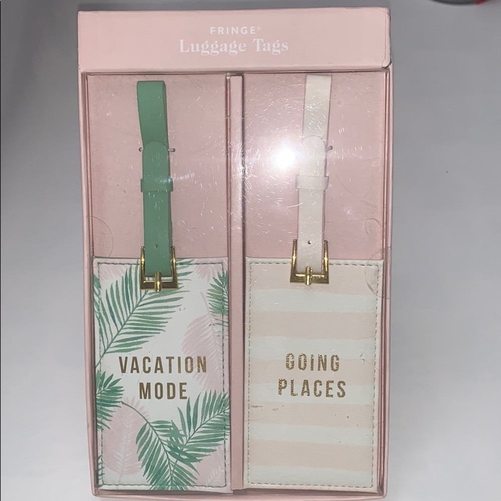 Fringe Luggage Tags